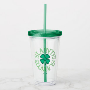 Verre En Acrylique Tumbler acrylique verte de Sainte-Claire
