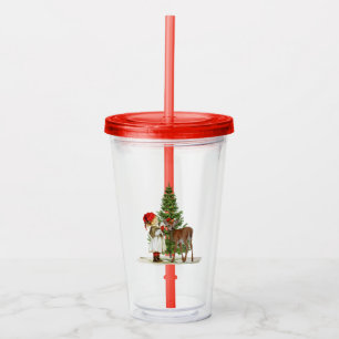 Verre En Acrylique Tumbler de Noël