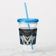 Tumbler en acrylique Galaxy Pour