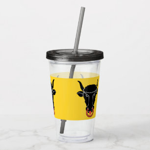 Verre En Acrylique Tumbler en acrylique patriotique avec drapeau d'Ur