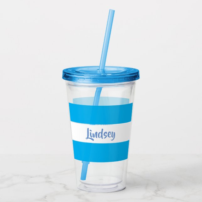 VERRE EN ACRYLIQUE TUMBLER PERSONNALISÉ (Dos)