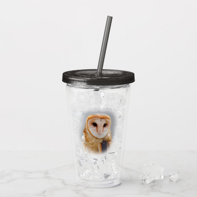 Verre En Acrylique Un chou de grange serein et magnifique (Dos glace)