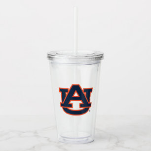 Verre En Acrylique Université d'Auburn Auburn UA Logo