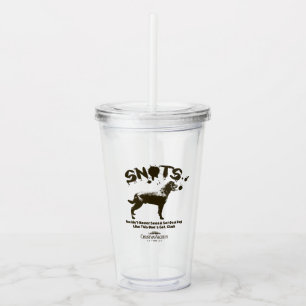 Verre En Acrylique Vacances de Noël Snots