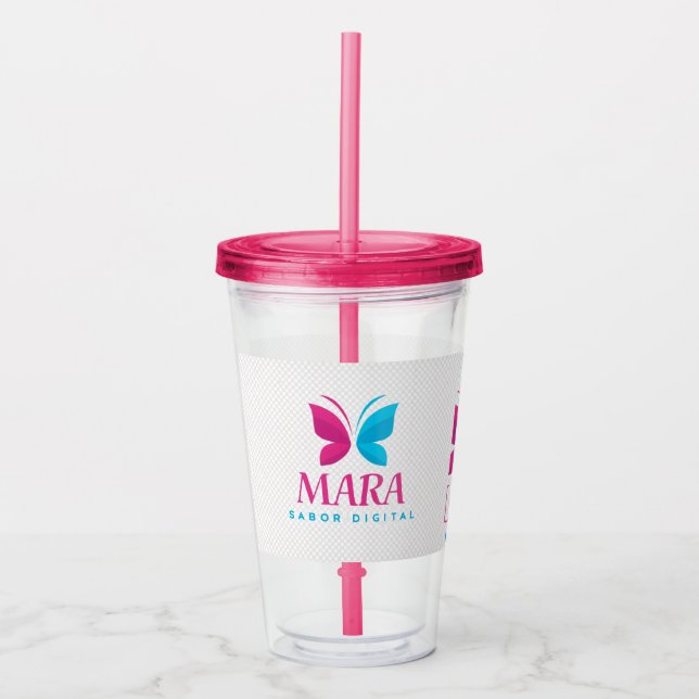 Verre En Acrylique Vaso Acrílico – Diseño Práctico y Resistente (Devant)