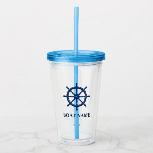 Verre En Acrylique Votre embarcation ou nom Navires nautiques Chauffa