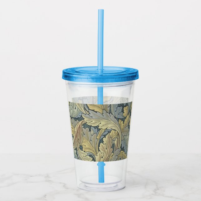Verre En Acrylique William Morris Acanthus Leaves (Devant)