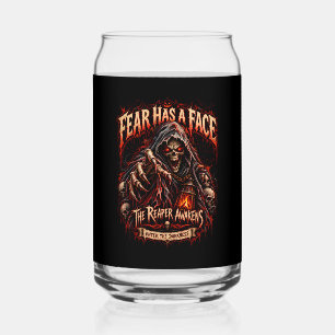 Verre en forme de canette Fear Has A Face Grim Rea