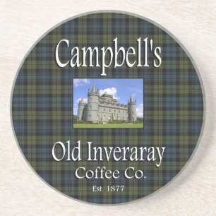 Verre En Grès Campbell's Old Inveraray Coffee Co. Dessous de ver