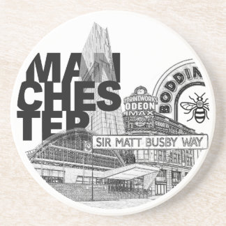 Verre En Grès Dessous de verre-Uni de Manchester