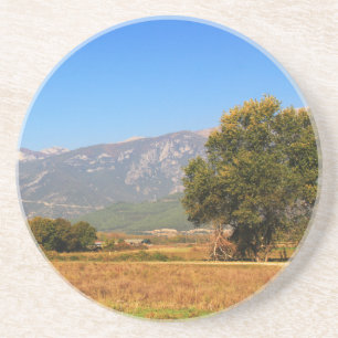Verre En Grès Pays de Grèce du Nord Pittoresque, Dessous de verr