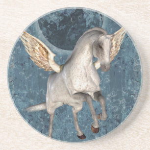 Verre En Grès Vols Pegasus Horse Imaginaire Boire Dessous de ver