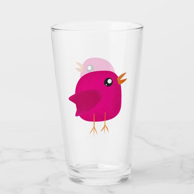 Verre Enfants mignonette birdy (Devant)