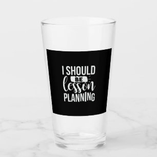 Verre Enseignant Art I devrait être la planification de