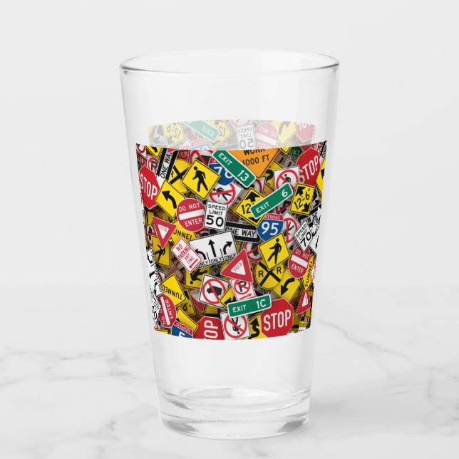 Verre Enseignant de la conduite Collage des panneaux de  (Devant)