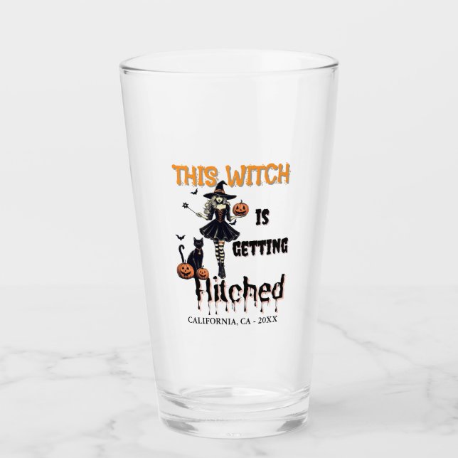 Verre Enterrement de vie de jeune fille Halloween Cette  (Devant)