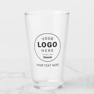 Verre Entreprise de logo de marque personnalisée