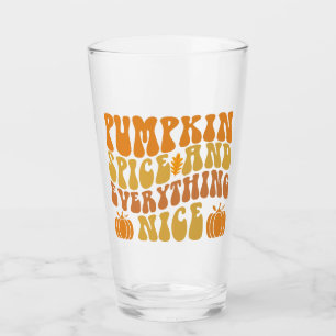 Verre Épices citrouilles Et Tout Bien