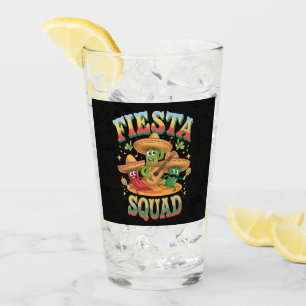 Verre Équipe de fête drôle Cinco De Mayo Fête mexicaine