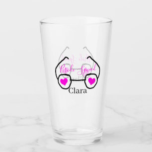 Verre Équipe de mariée lunettes de soleil rose noir cœur