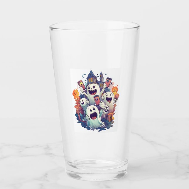 Verre Escouade de Selfie Ghoost (Devant)