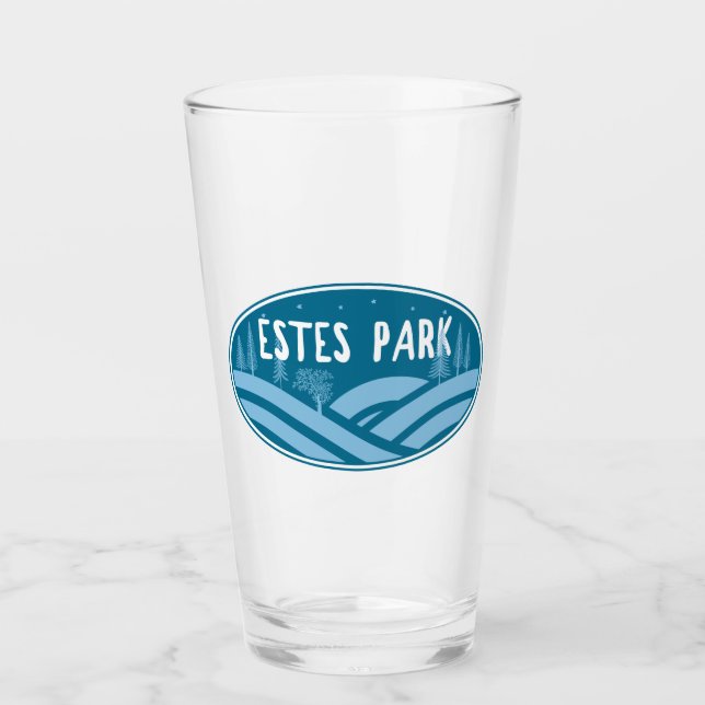 Verre Estes Park Colorado Plein Air (Devant)