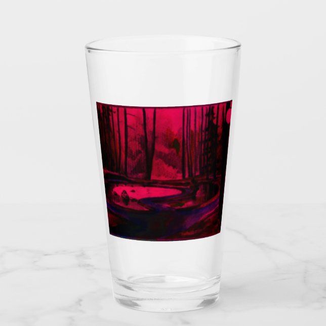 Verre Étang de Delirium (Devant)