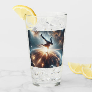 Verre Explosion de rupture galactique dans l'espace prof