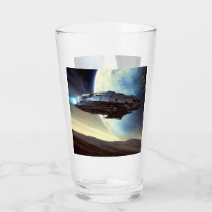 Verre F. vaisseau spatial orbitant 2