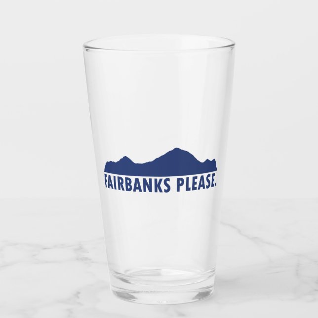 Verre Fairbanks Alaska S'il vous plaît (Devant)