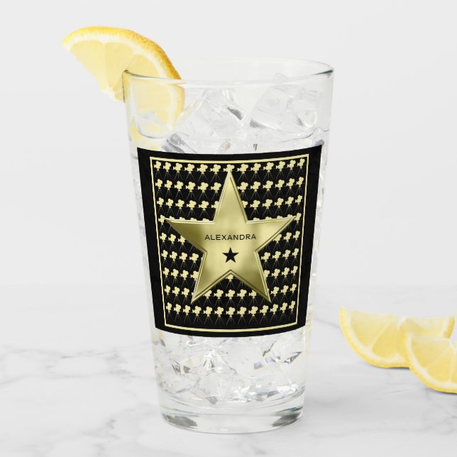 Verre Famille Accueil Film Théâtre Personnalisé Star (Devant glace)
