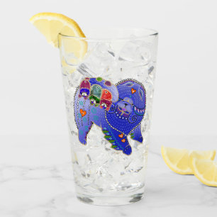 Verre FAMILLE de BOUFFE de BINDI avant et dos de