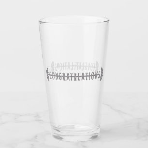 Verre Félicitations Beer Glass Tumbler