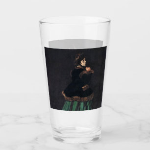 Verre Femme de Monet en robe verte