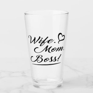 Verre Femme, Maman, Patron