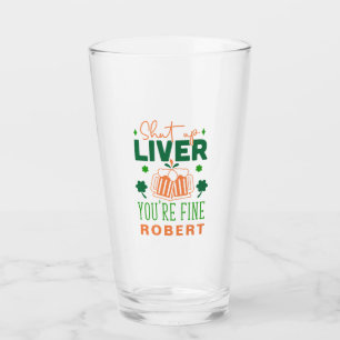 Verre Fermer le foie Vous êtes fin drôle Citation de St.