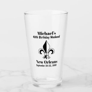 Verre Fête d'anniversaire de la Nouvelle-Orléans Week-en