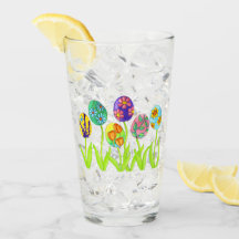 Fête de vacances mignonne de fleur d'oeufs de