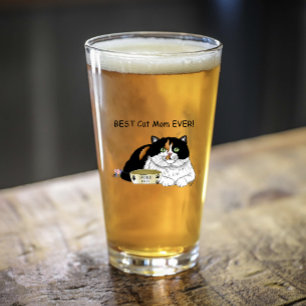 Verre Fête des mères Calico Cat