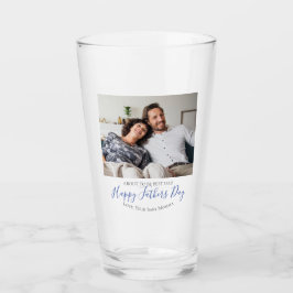 Verre Fête des pères Meilleur Père Pour Être Photo Perso
