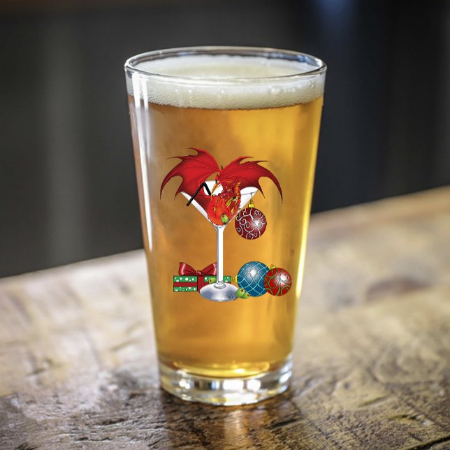 Verre Fêtes de Noël Joy Dragon (Créateur téléchargé)