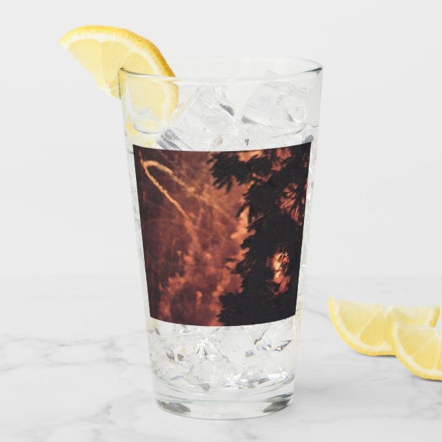 Verre Feux d'artifice 20 Collins (Devant glace)