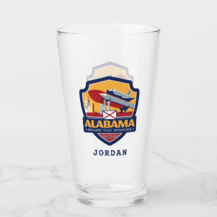 Verre Fierté de l'État Alabama