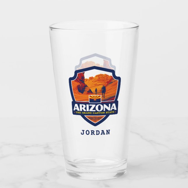 Verre Fierté de l'État | Arizona (Devant)