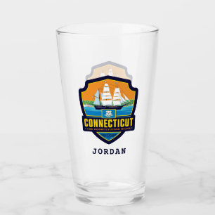 Verre Fierté de l'État Connecticut
