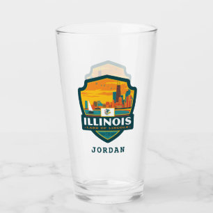 Verre Fierté de l'État   Illinois
