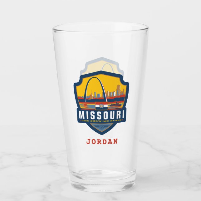 Verre Fierté de l'État | Missouri (Devant)