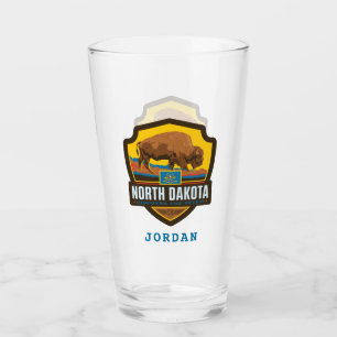 Verre Fierté le Dakota du Nord d'état