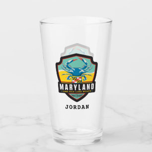 Verre Fierté le Maryland d'état