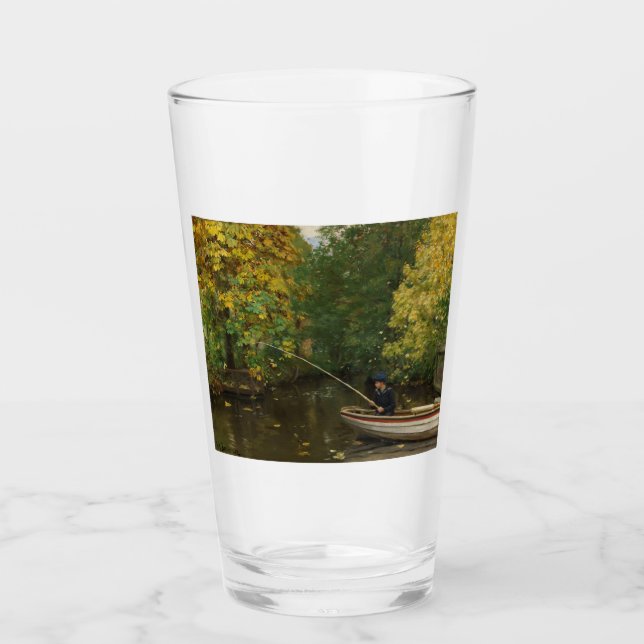 Verre Fishing Boy (par Hans Andersen Brendekilde) (Devant)